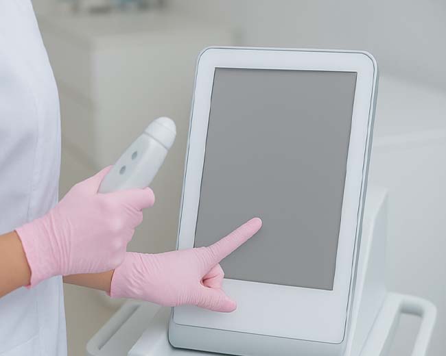 リハビリテーション治療機器向けカスタマイズタッチディスプレイ